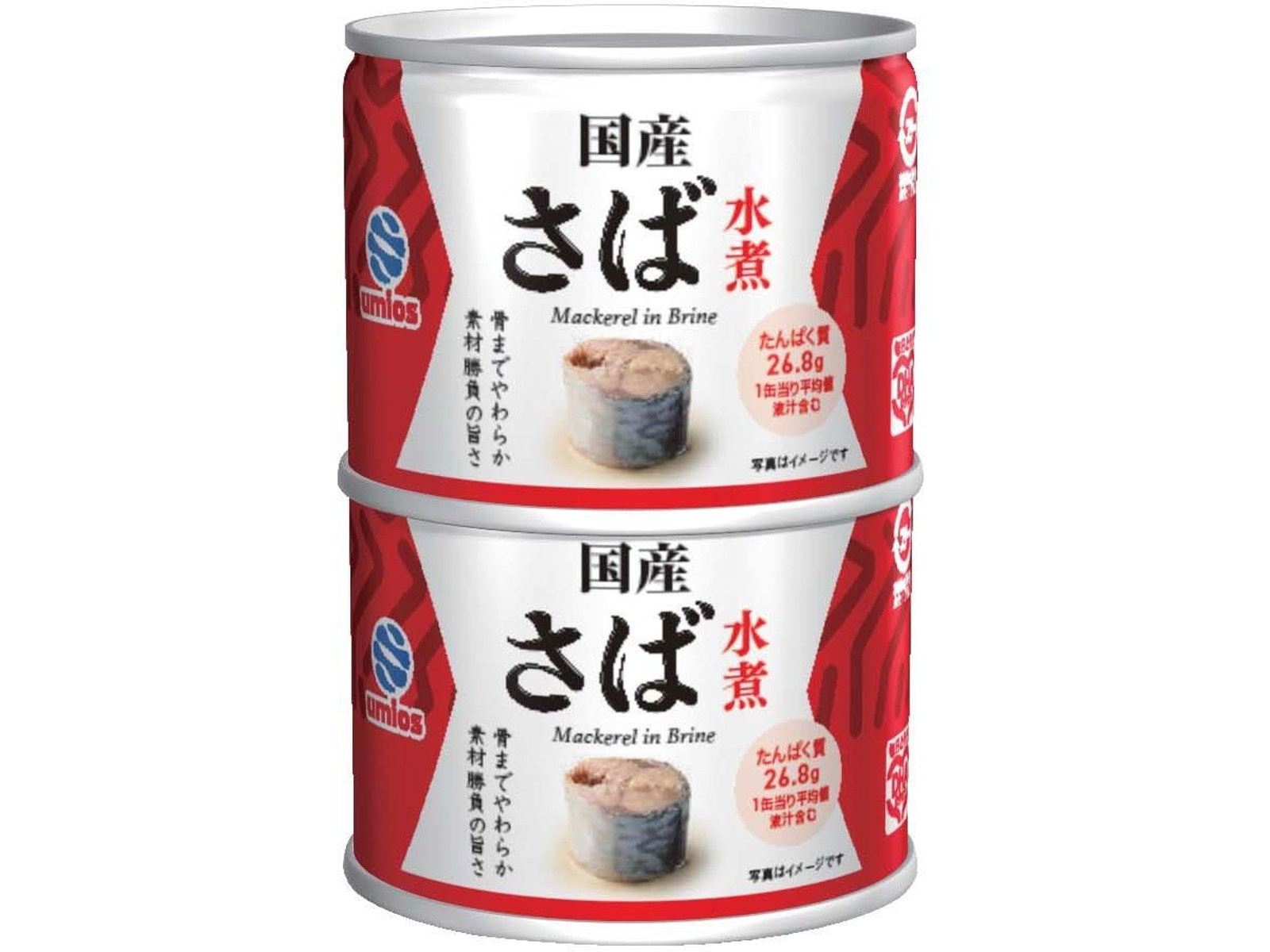 Umios さば水煮 190g(総量)×2缶組| コープこうべネット