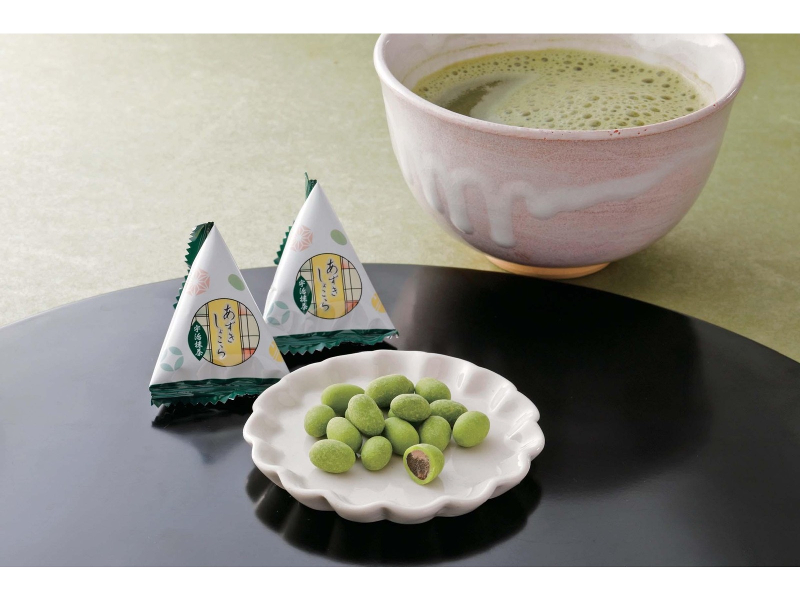 でん六 あずきしょこら抹茶 70g（個装紙込み） | コープこうべネット
