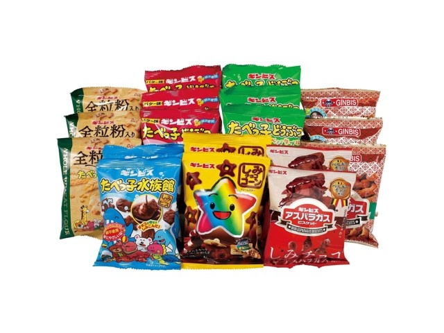 ギンビス ギンビスわくわくパック 1袋（7種18コ入） | コープ
