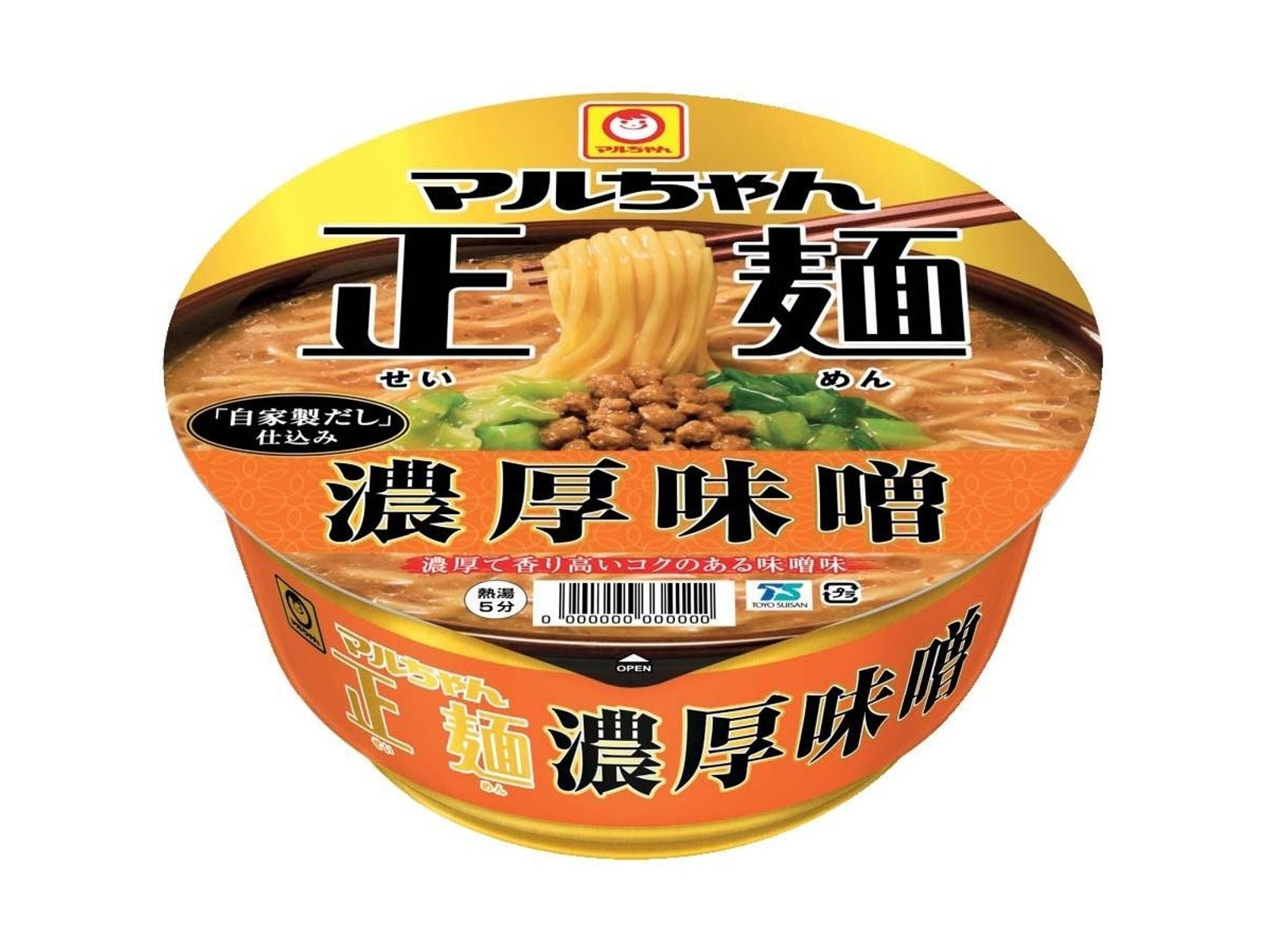 マルちゃん 正麺カップ 濃厚味噌 1食| コープこうべネット