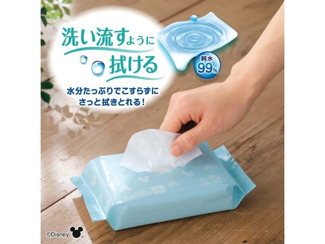 大王製紙 グーン水分たっぷりおしりふき つめかえ用 70枚×12コ入