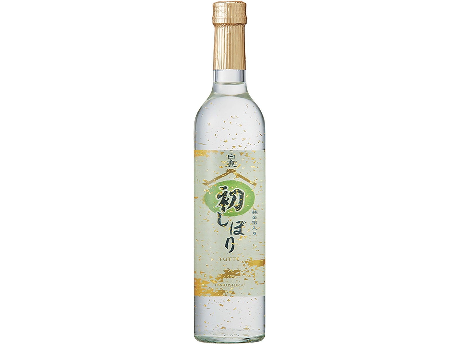 辰馬本家酒造 白鹿 初しぼり純金箔入 500ml（瓶）| コープこうべネット