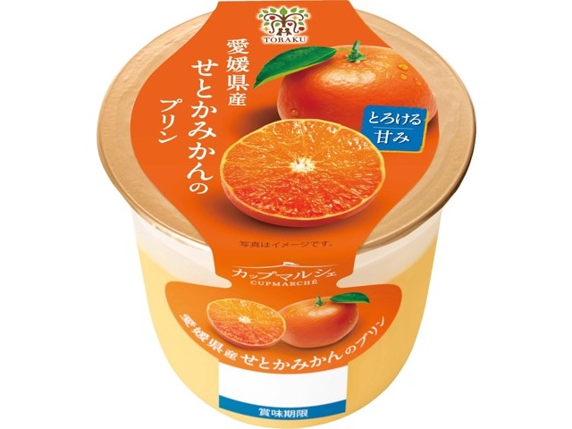 トーラク 愛媛県産せとかみかんのプリン 95g| コープこうべネット