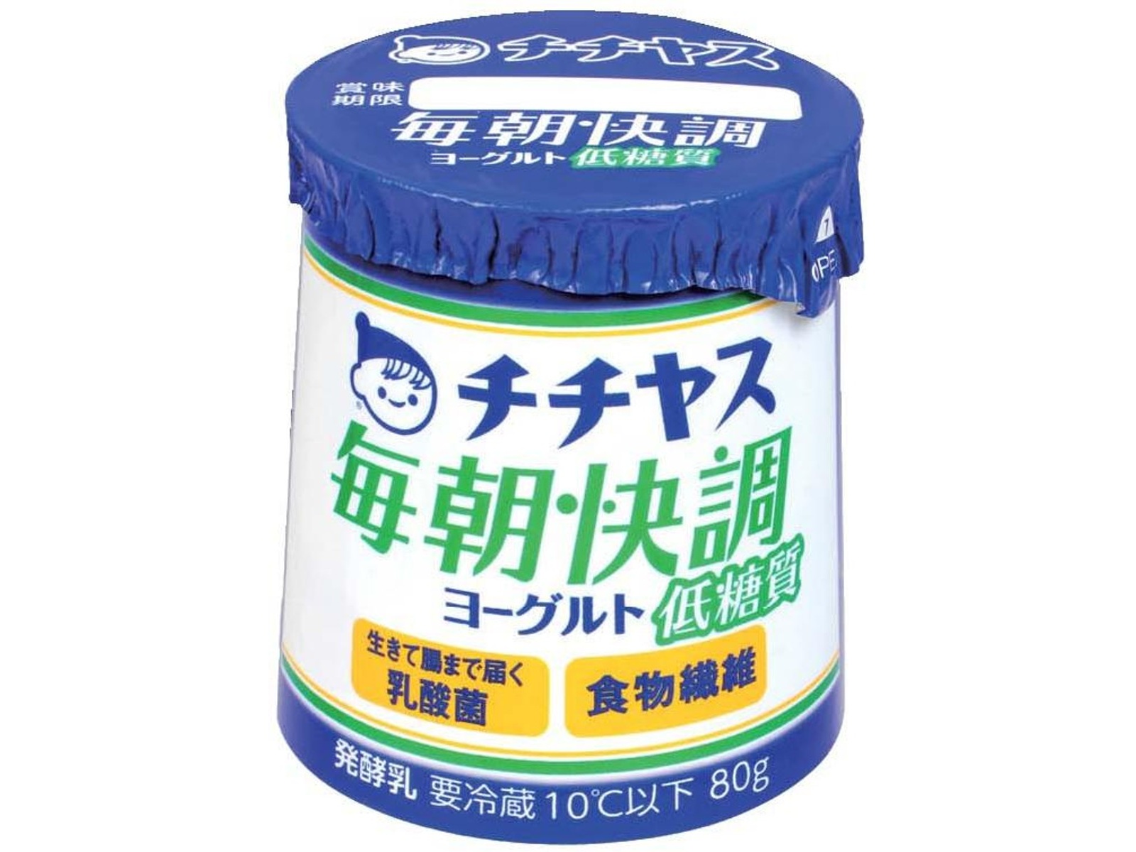 チチヤス 毎朝快調ヨーグルト低糖質 80g×8コ入| コープこうべネット チチヤス 毎朝快調ヨーグルト低糖質 80g×8コ入| コープこうべネット
