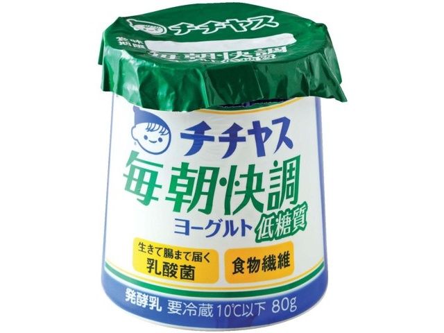 チチヤス 毎朝快調ヨーグルト低糖質 80g×8コ入| コープこうべネット