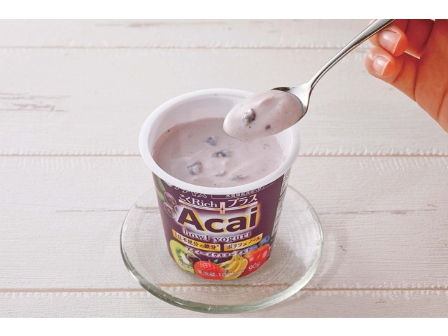 チチヤス こくRichプラス アサイーボウルヨーグルト 90g| コープ