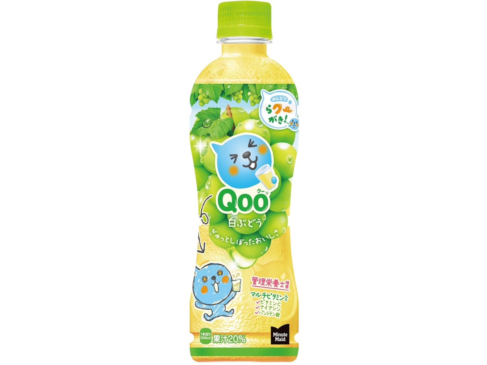 コカ・コーラ Qoo白ぶどう 425ml| コープこうべネット