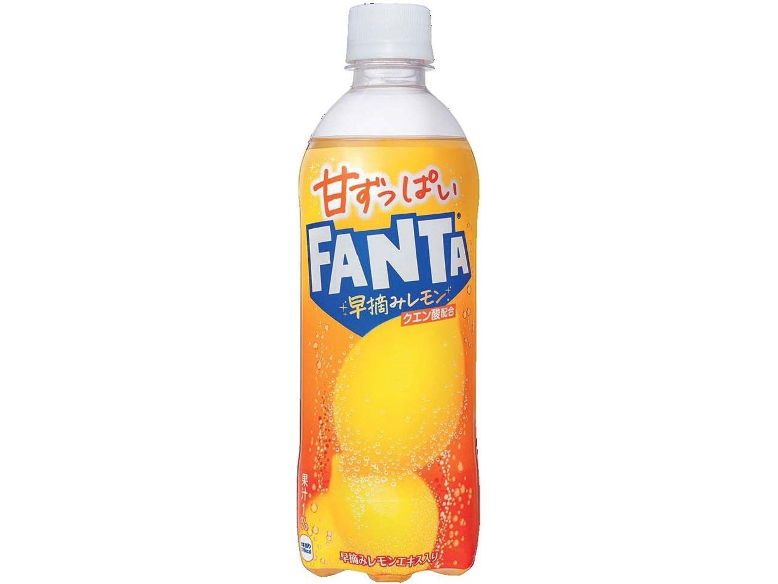 コカ・コーラ 甘ずっぱいファンタ早摘みレモン 490ml| コープこうべネット