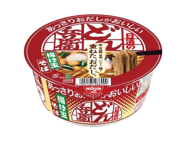 日清食品 あっさりおだしがおいしいどん兵衛揚げ玉そば 1食| コープ