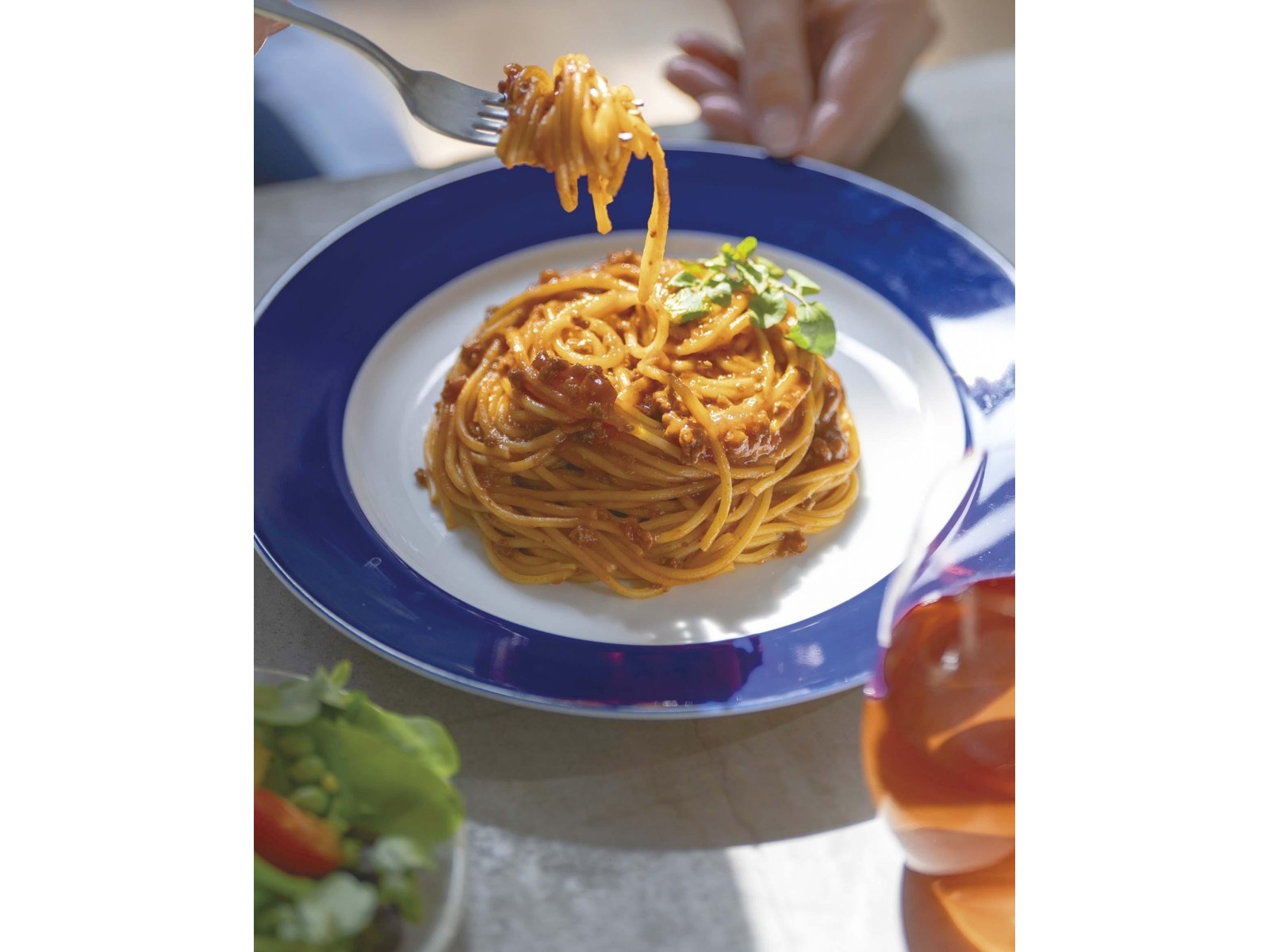 日清製粉ウェルナ 青の洞窟 Piccolino クリーミーボロネーゼ 1人前