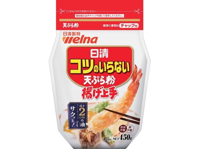 日清製粉ウェルナ コツのいらない天ぷら粉 450g| コープこうべネット