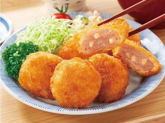 ニチレイ レンジで！コロッとチーズハムカツ 6コ入（150g