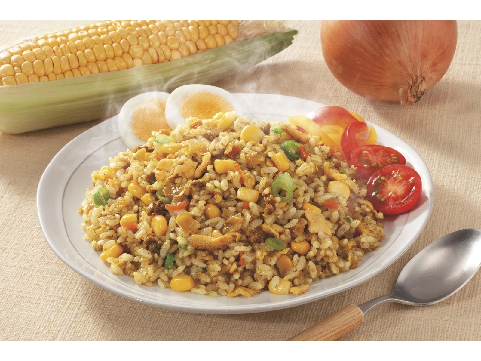 ニチレイ 直火炒めカレーチャーハン 210g×2袋組| コープこうべネット