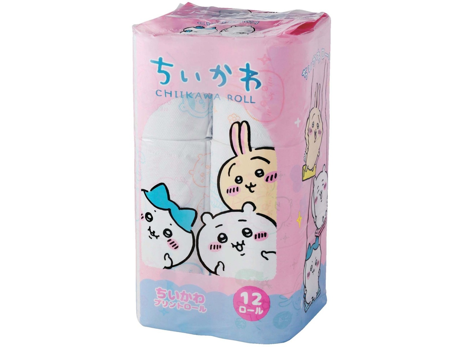 西日本衛材 ちいかわトイレットペーパーダブル（2枚重ね） 1袋