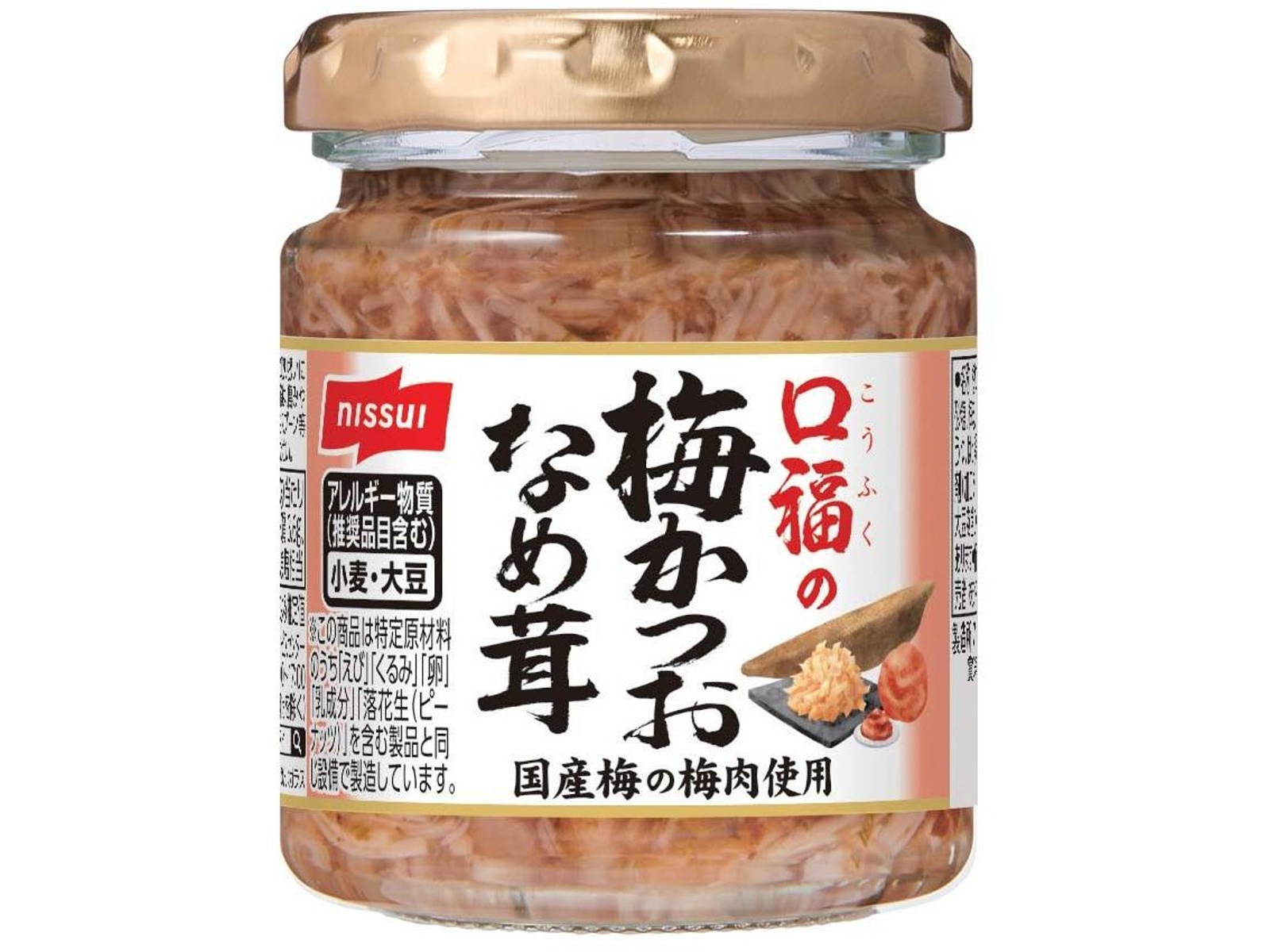 ニッスイ 口福の梅かつおなめ茸 90g| コープこうべネット