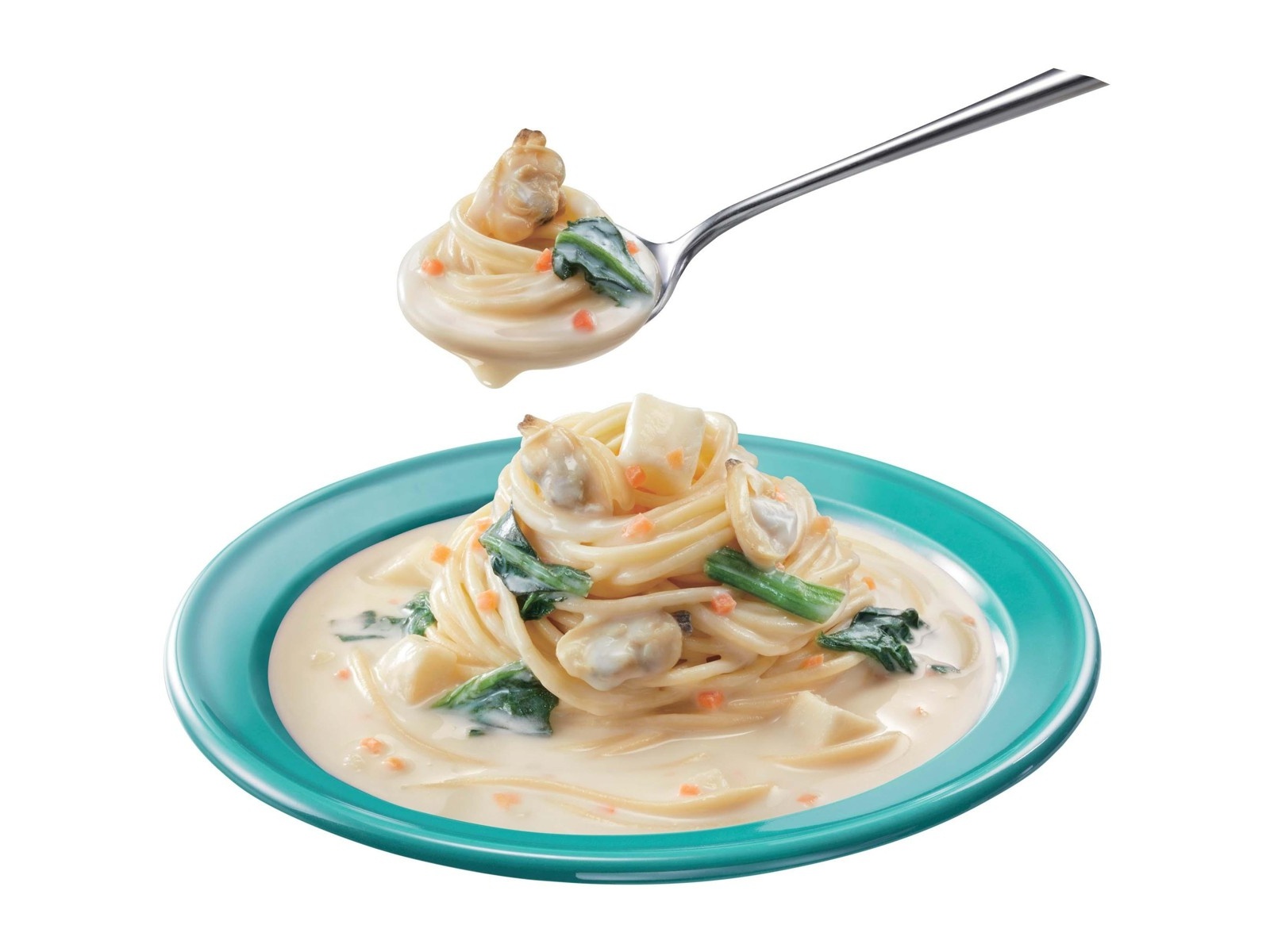 ニップン オーマイプレミアム クラムチャウダー スープパスタ 300g