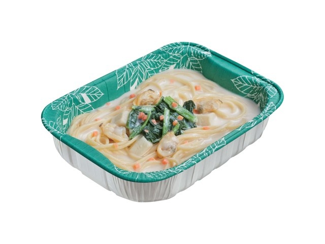ニップン オーマイプレミアム クラムチャウダー スープパスタ 300g