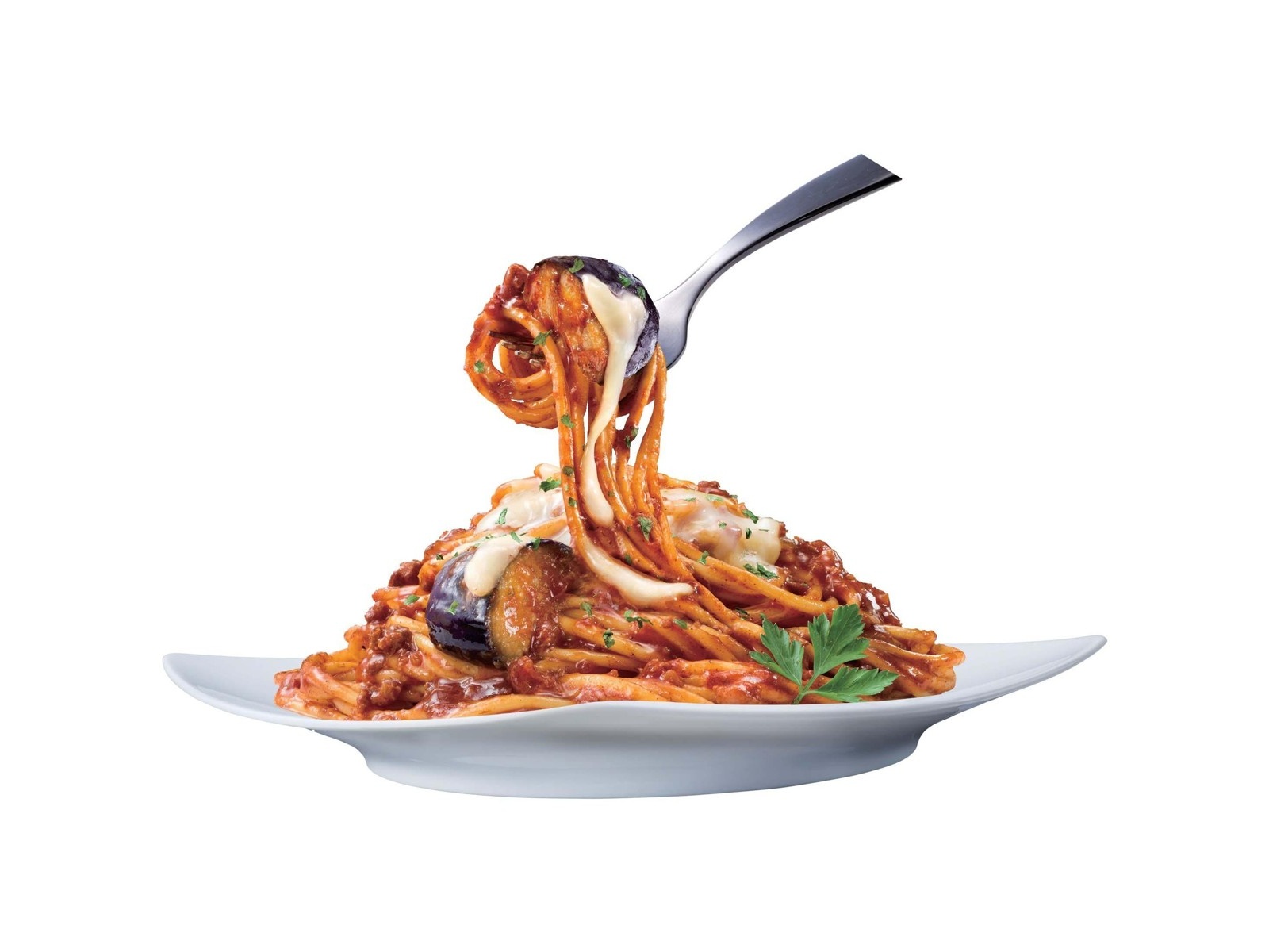 ニップン オーマイプレミアム 大きななすとチーズ 牛挽肉ボロネーゼ