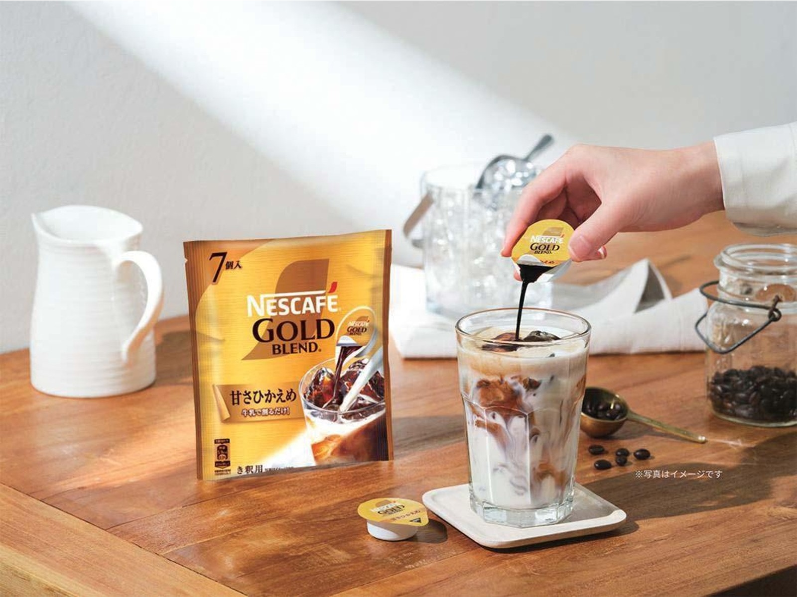 極光13mm】エジソンパール リング カフェゴールド 18K鍍金 華やか