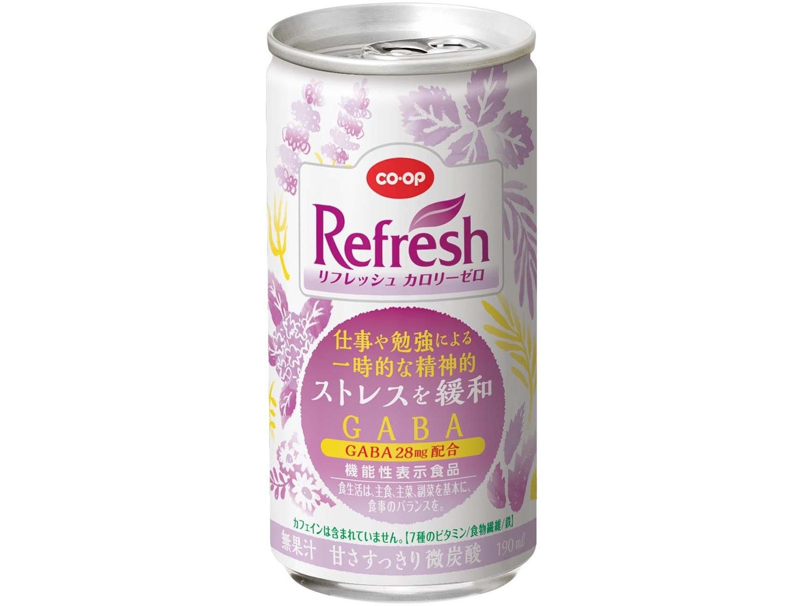 CO・OP リフレッシュ カロリーゼロGABA 1箱(190ml×15缶入)| コープ