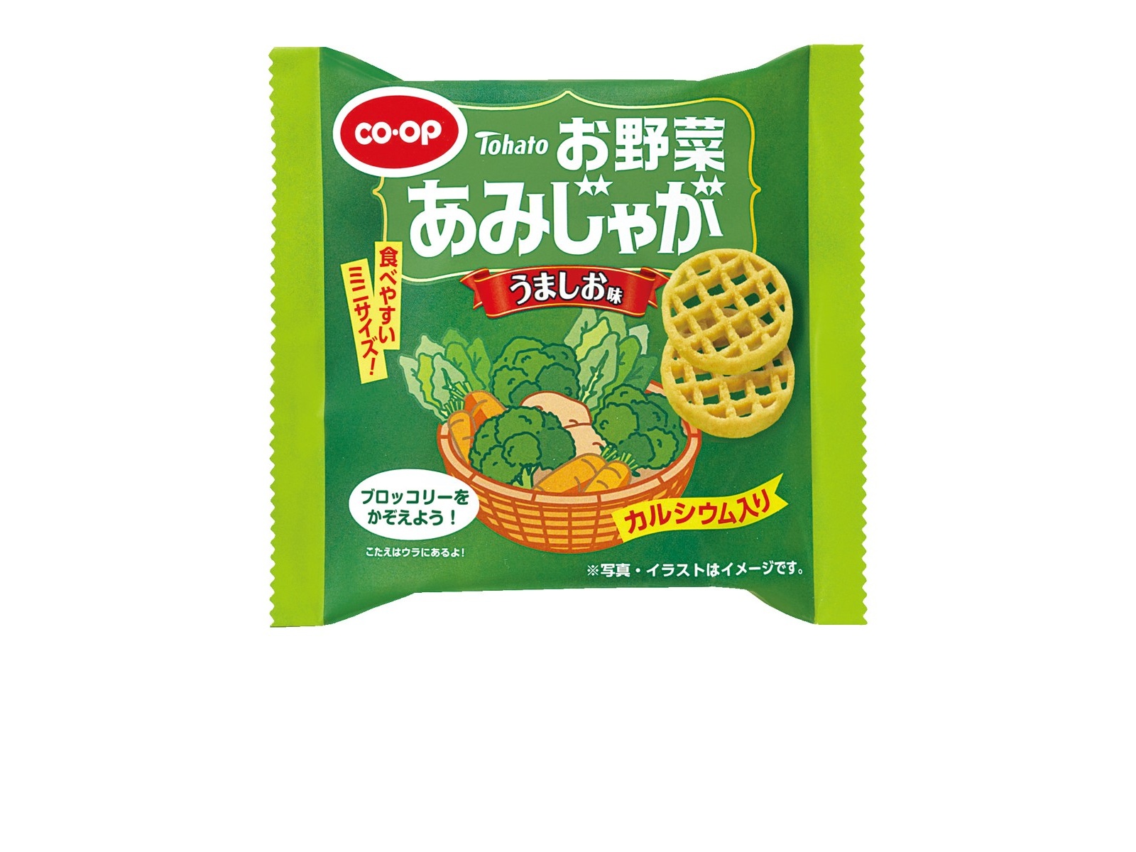 CO・OP ＆東ハト お野菜あみじゃが うましお味（Ca入り） 14g×10袋入