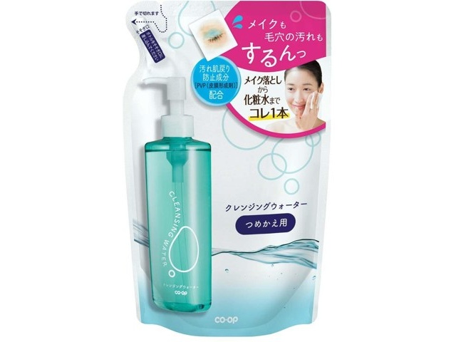 CO・OP かんたん クレンジングウォーター つめかえ用 270ml| コープ