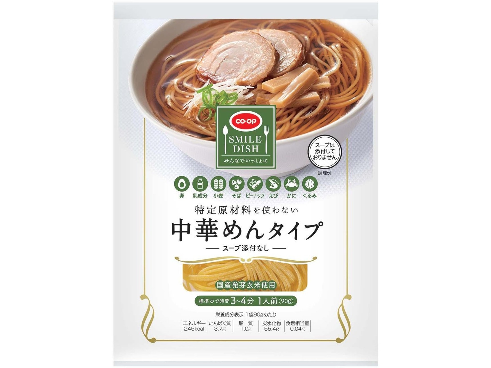 CO・OP 特定原材料を使わない 中華めんタイプ 90g | コープこうべネット