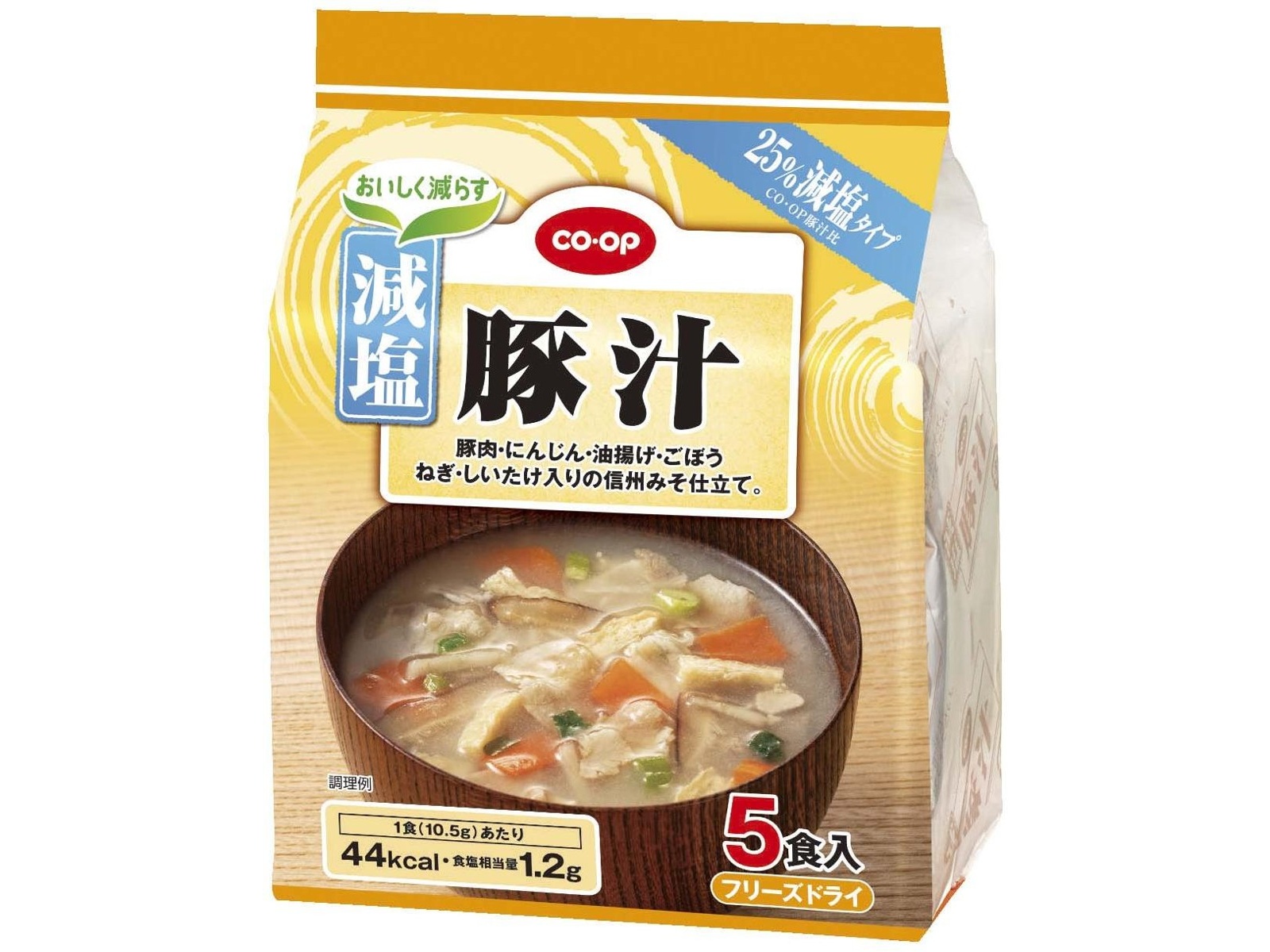 CO・OP 豚汁 減塩 5食入| コープこうべネット