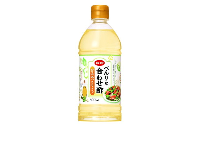 CO・OP べんりな合わせ酢 甘みあっさりタイプ 500ml| コープ