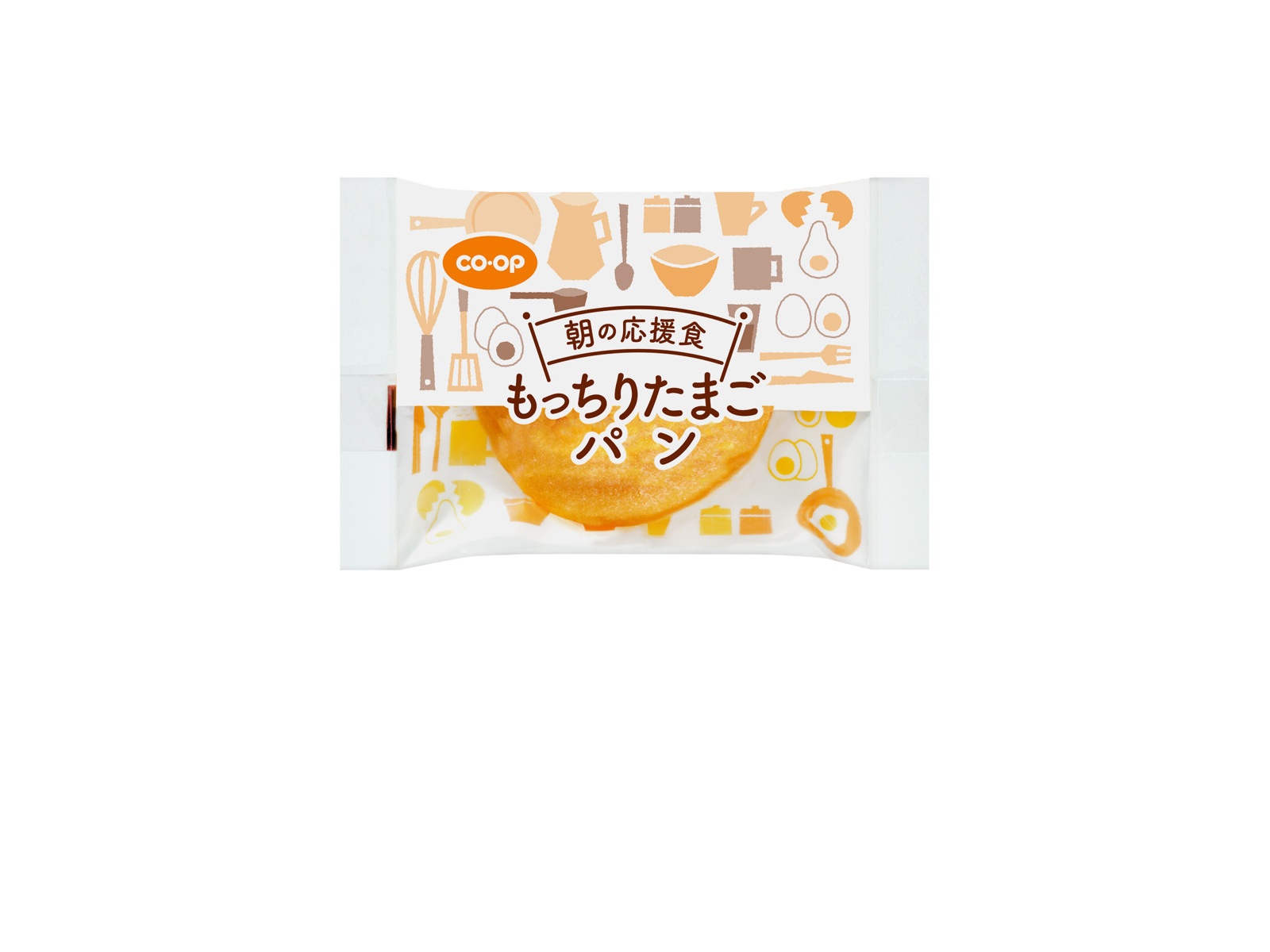 CO・OP 朝の応援食 もっちりたまごパン 1箱（10コ入）| コープこうべネット