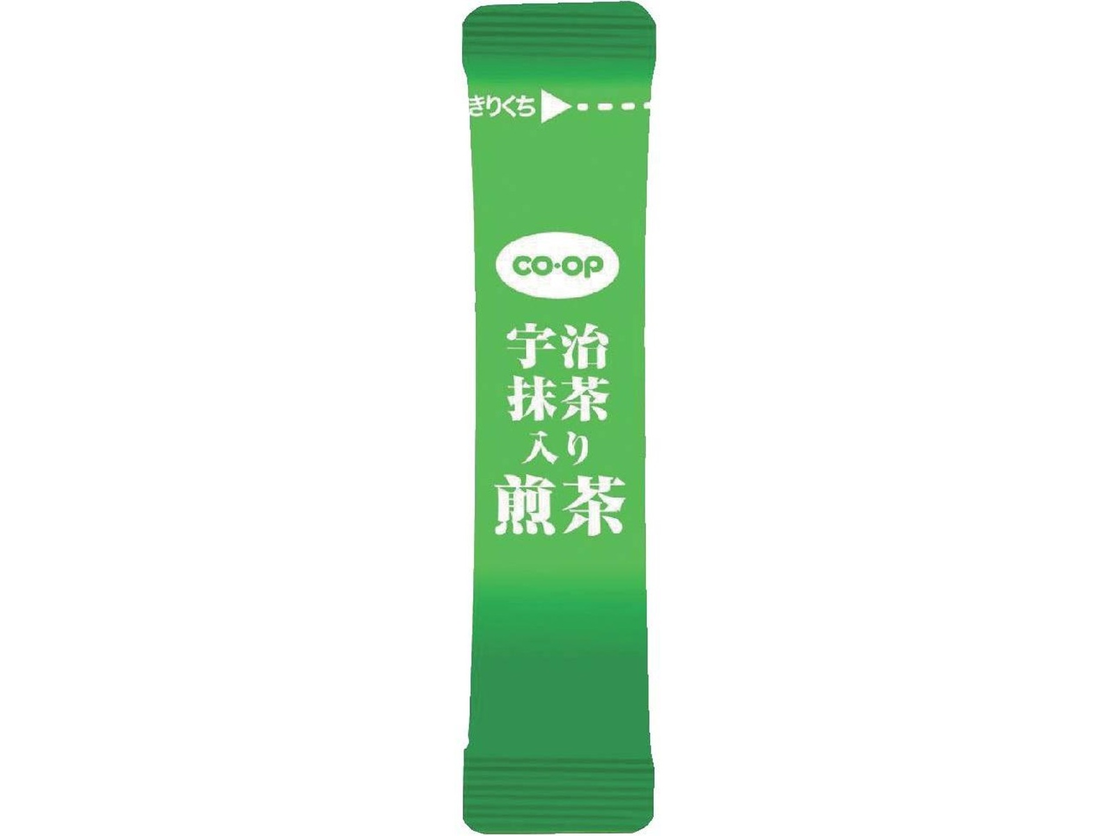 CO・OP 宇治抹茶入り煎茶 サッと溶けるスティック 0.7g×100本入