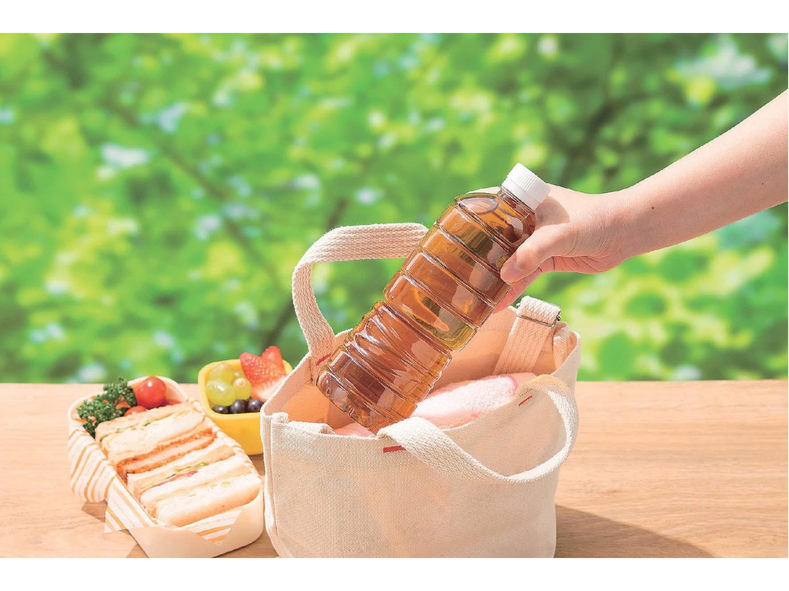 CO・OP ラベルのないハト麦入りさわやかブレンド茶 1箱(600ml×24本入
