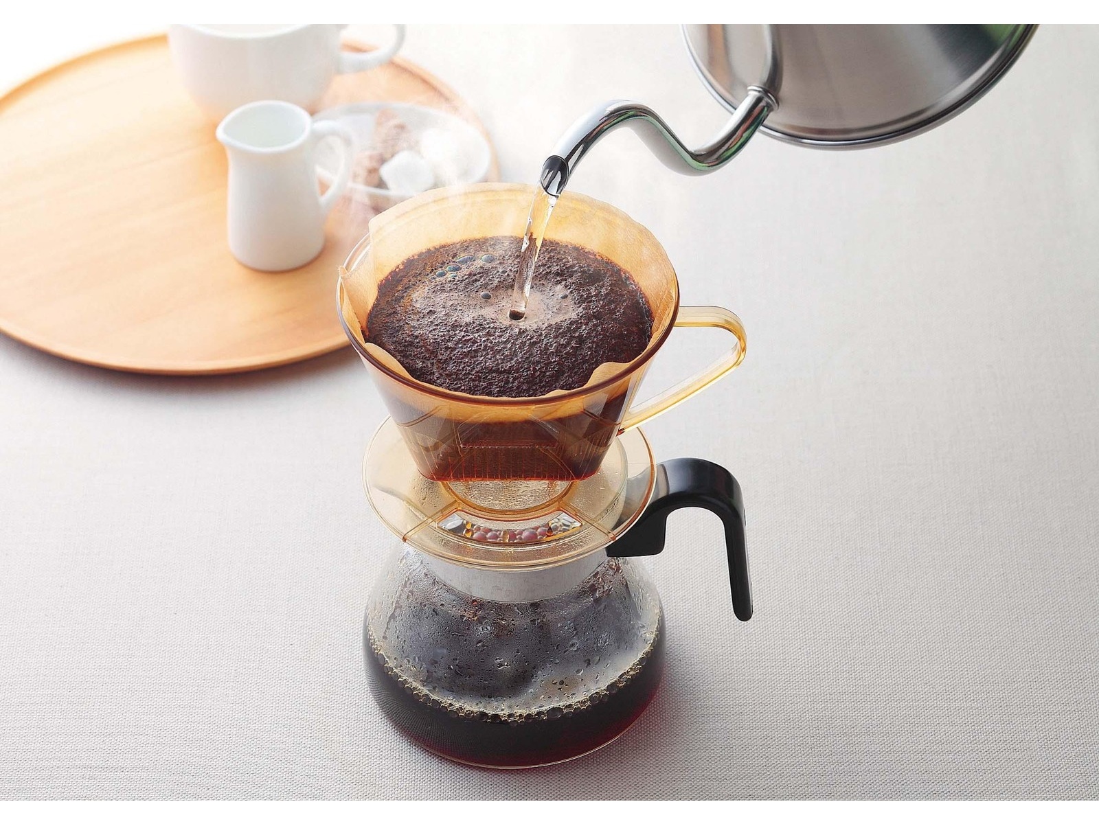 CO・OP 無漂白コーヒーフィルター 2～4杯用 100枚入×2コ組