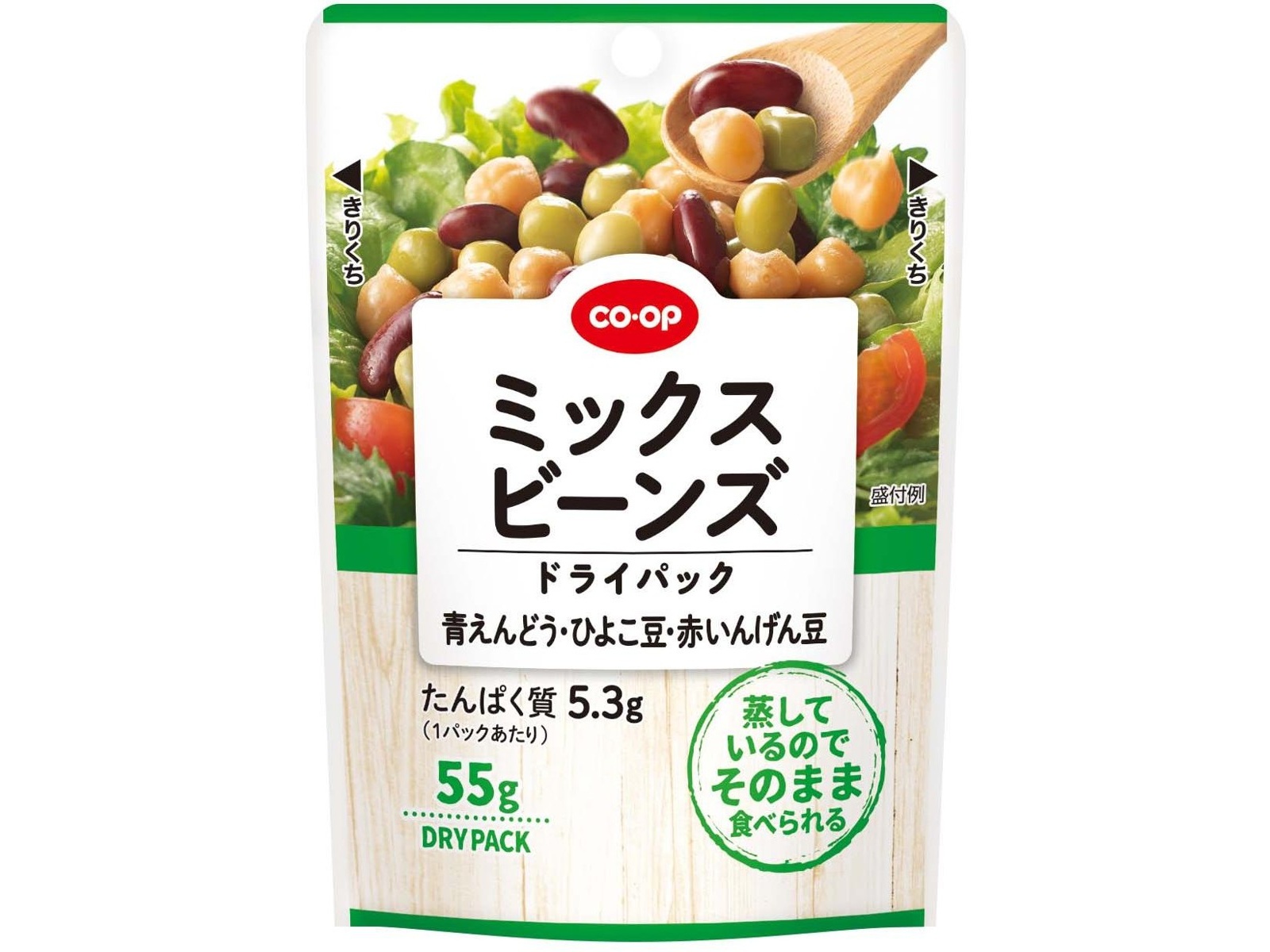 CO・OP ミックスビーンズドライパック 55g| コープこうべネット