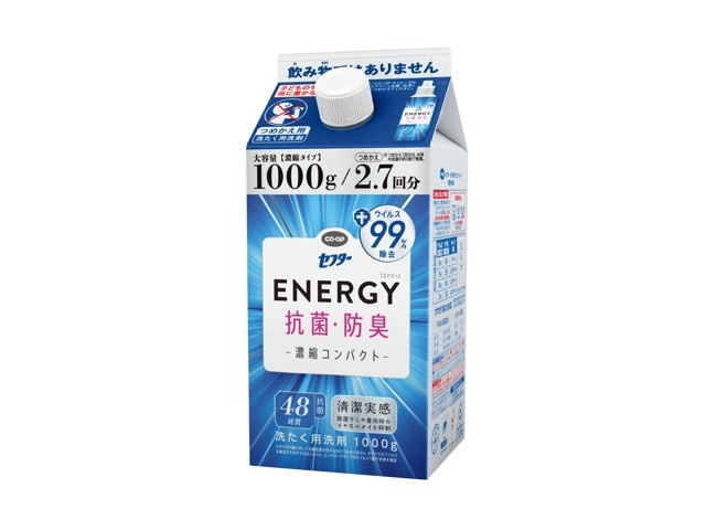 CO・OP セフターENERGY（エナジー）抗菌・防臭 つめかえ用 1000g
