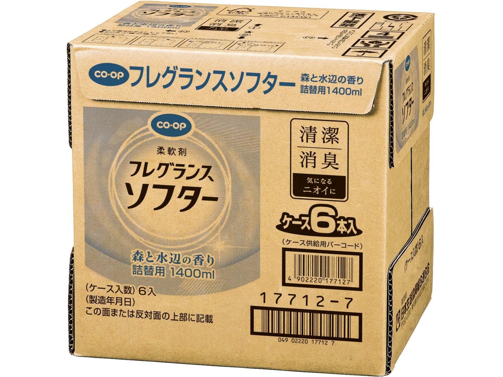 CO・OP フレグランスソフター森と水辺の香り つめかえ用 1400ml