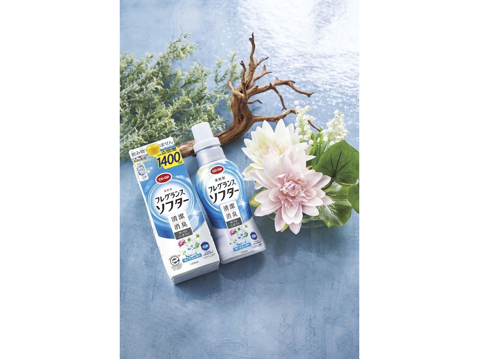 CO・OP フレグランスソフター森と水辺の香り つめかえ用 1400ml