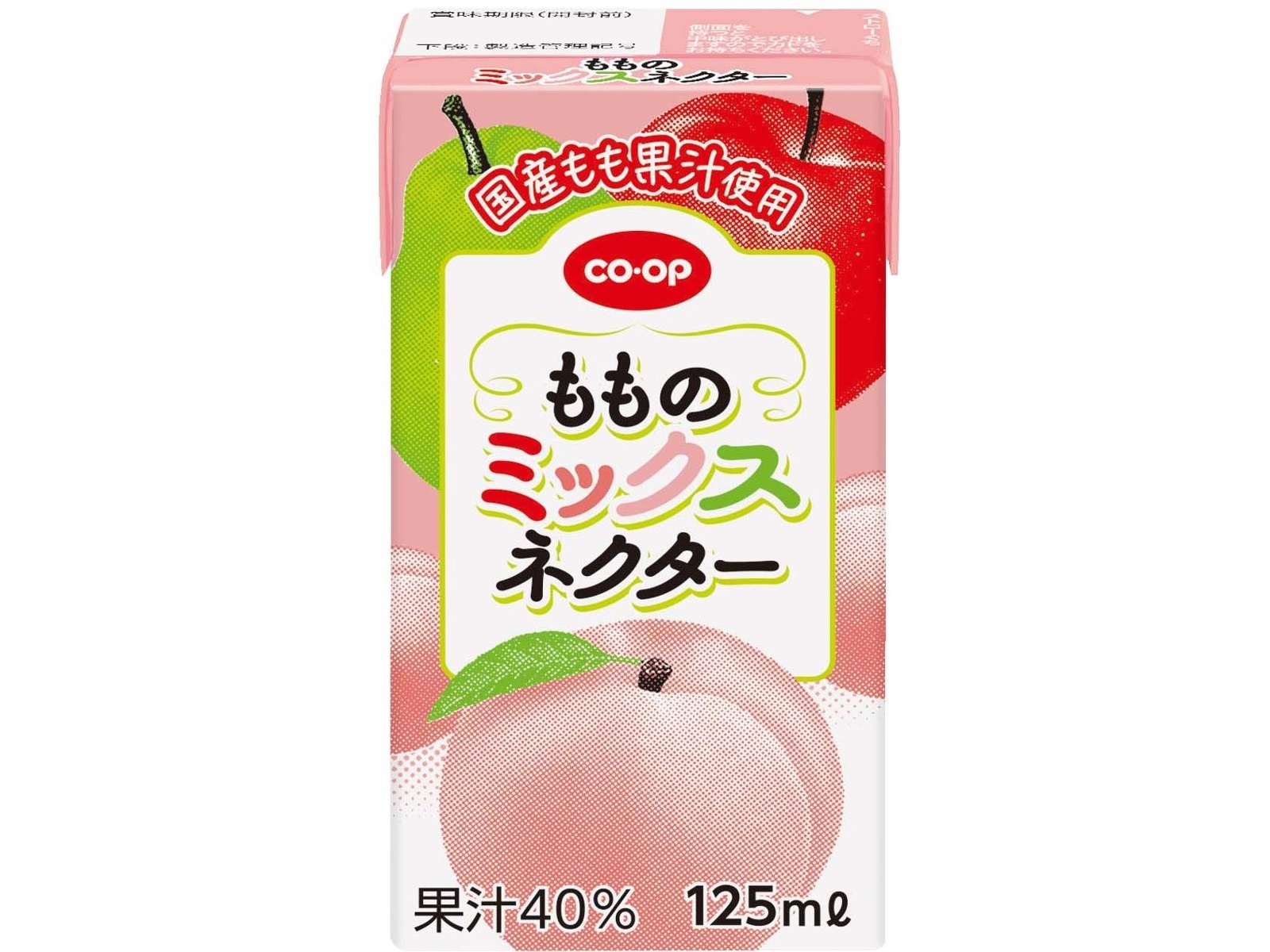 もものこページ CO・OP もものミックスネクター（国産もも果汁使用） 1箱(125ml