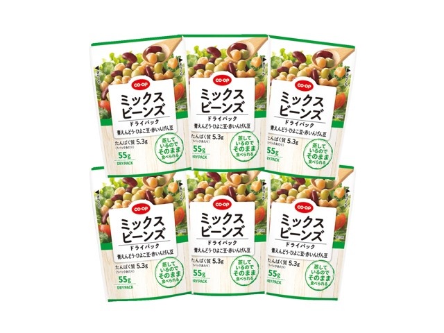 CO・OP ミックスビーンズドライパック 55g×5＋1袋| コープこうべネット