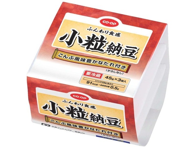 CO・OP 小粒納豆 45g×3コ入| コープこうべネット