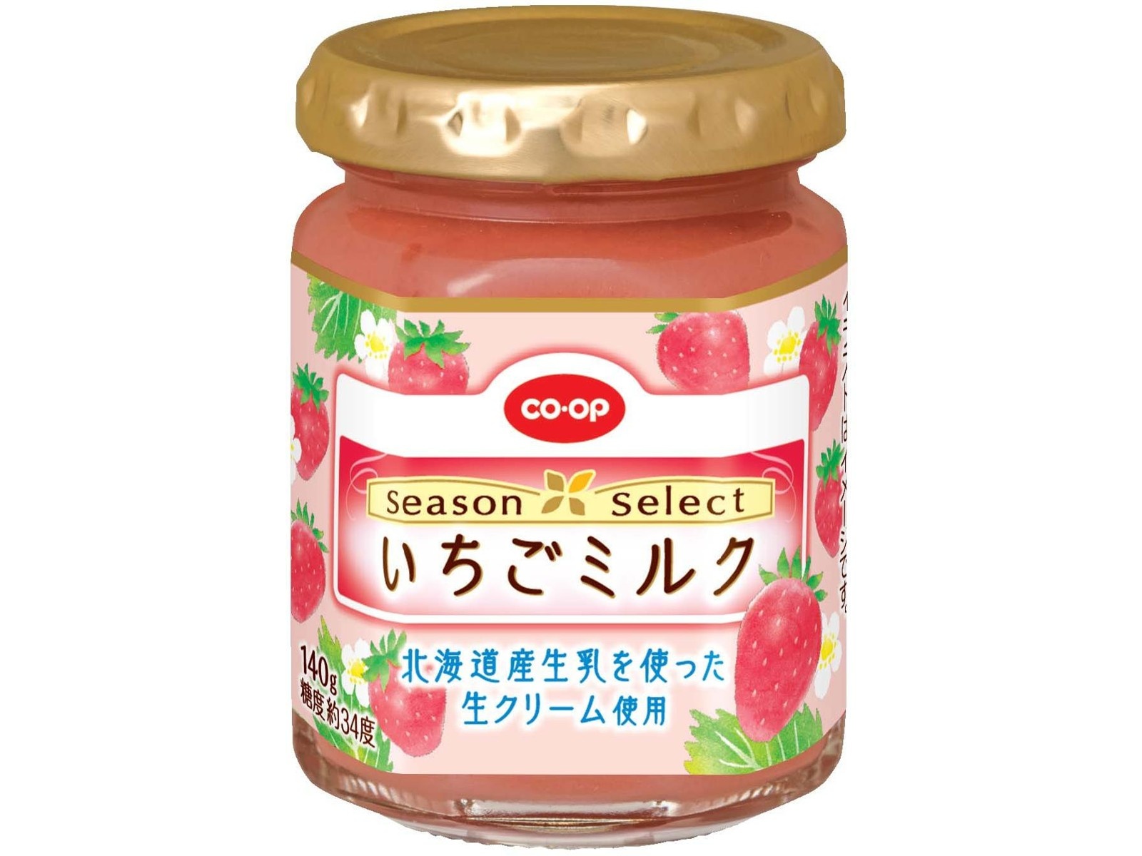 CO・OP （お届け中止）シーズンセレクト いちごミルク 140g| コープ