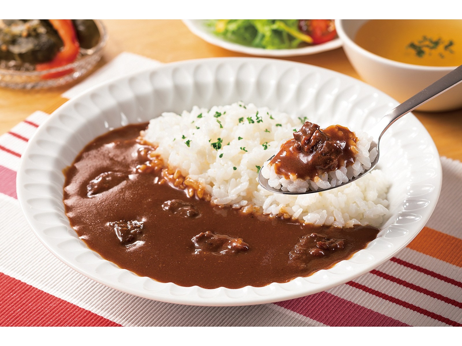 ロングライフブレッド、スープdeごはん、ガーリック飯、カレーメシ　他 ロングライフブレッド、スープdeごはん、ガーリック飯