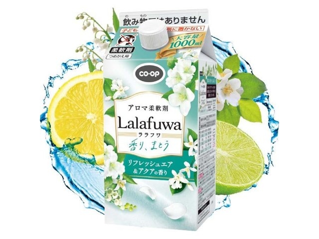 CO・OP アロマ柔軟剤 Lalafuwa（ララフワ） リフレッシュエア
