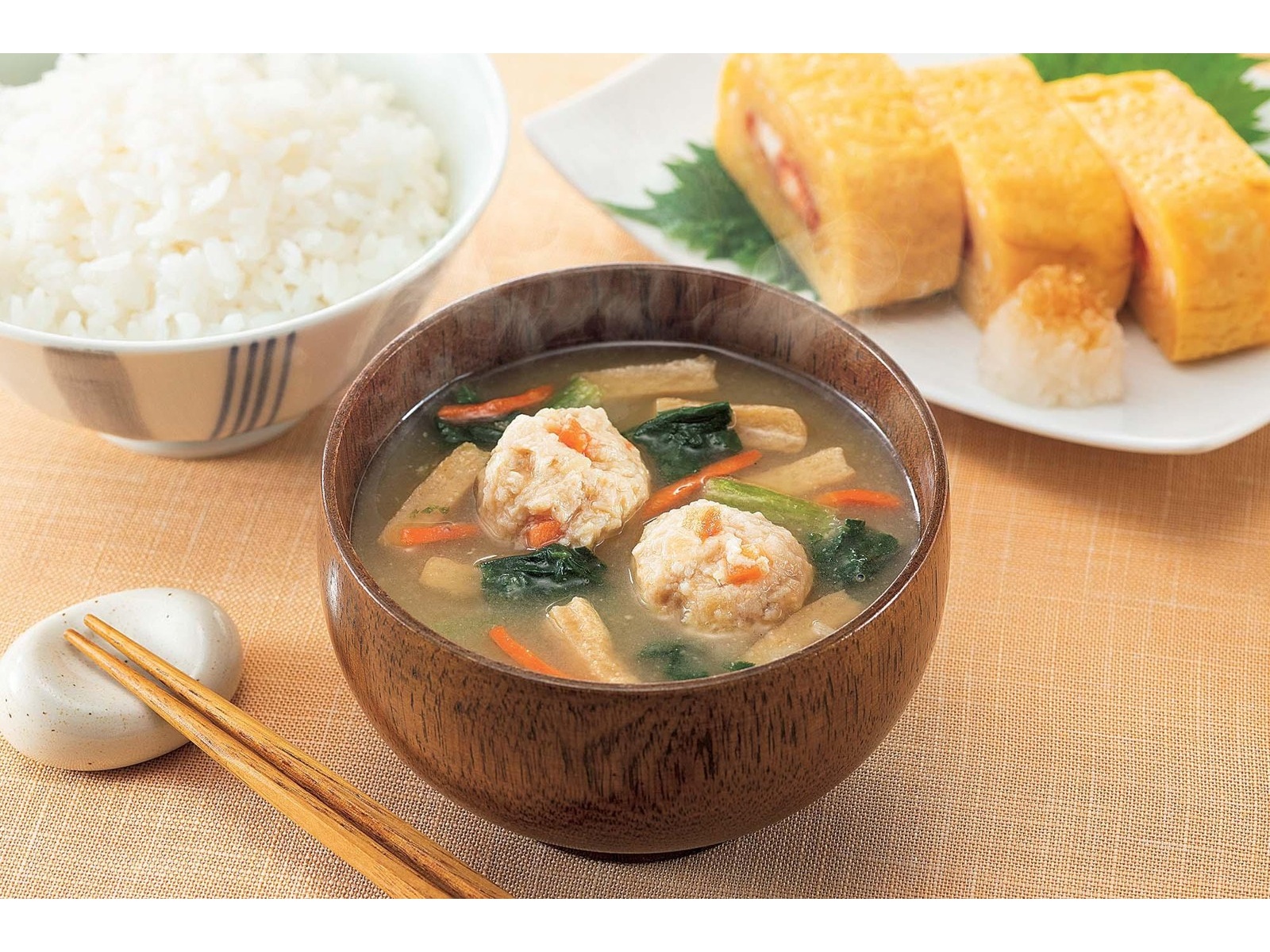 CO・OP 鶏つくねと野菜のおみそ汁 4食入| コープこうべネット