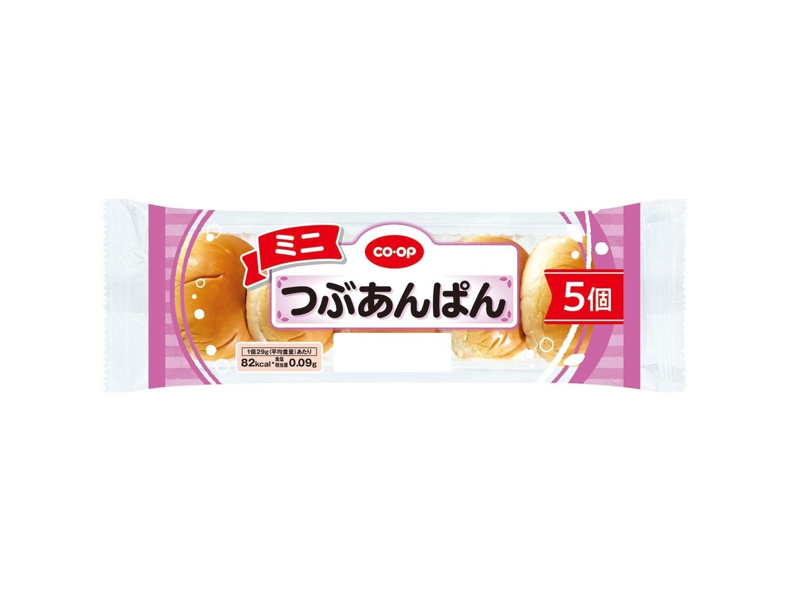 CO・OP ミニつぶあんぱん 5コ入| コープこうべネット