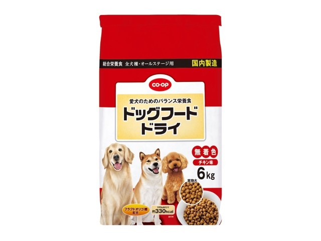 【おまけ付】 CO・OP ドッグフードドライ オールステージ用 6kg| コープこうべ フード・おやつ