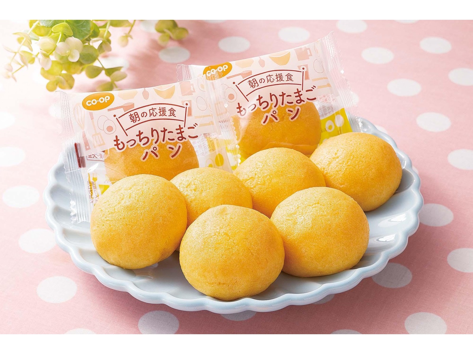 CO・OP 朝の応援食 もっちりたまごパン 1箱（8コ入） | コープこうべネット