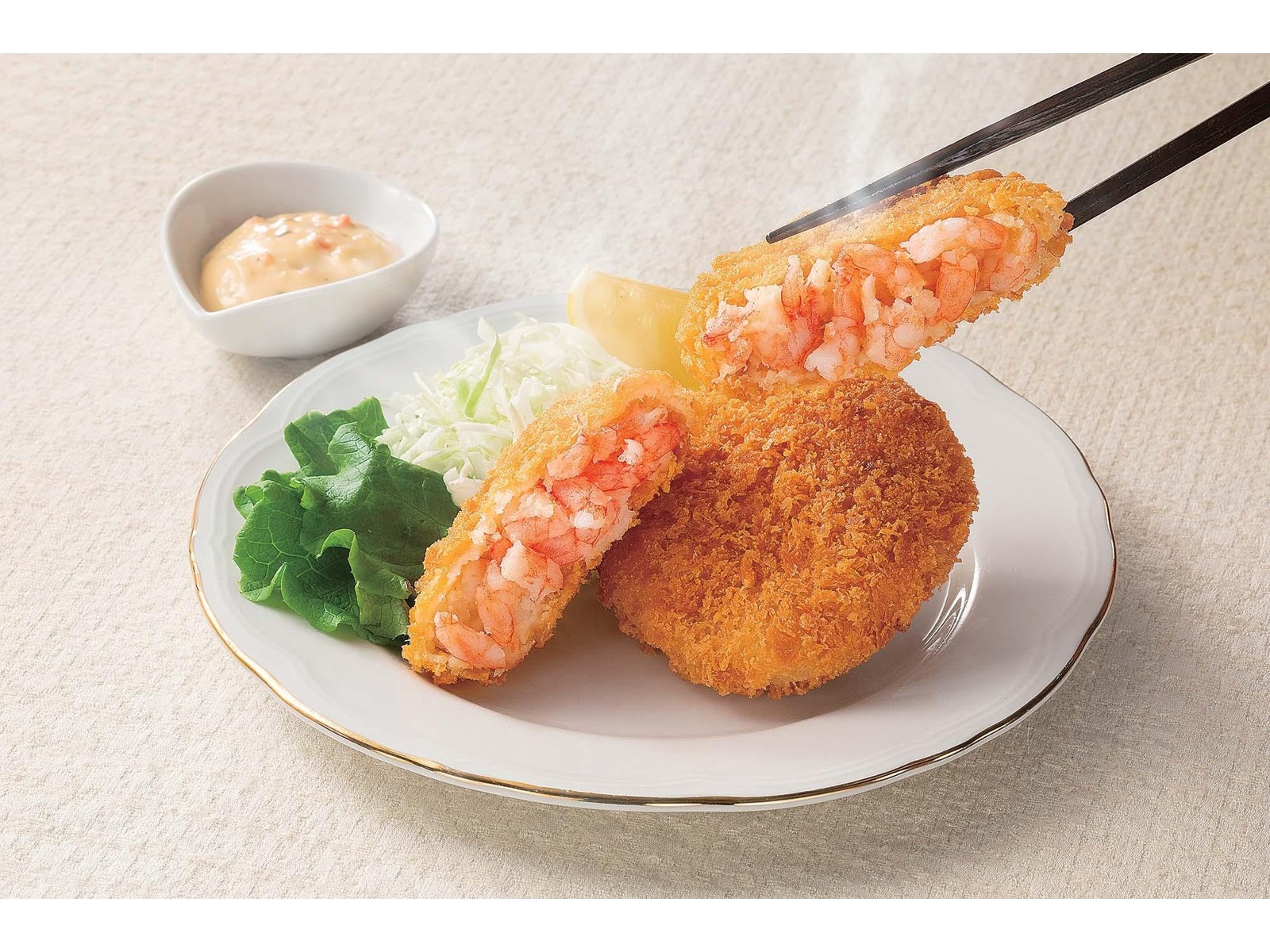 CO・OP レンジで海老がぎゅっと詰まった えびかつ 4コ入(200g)| コープ