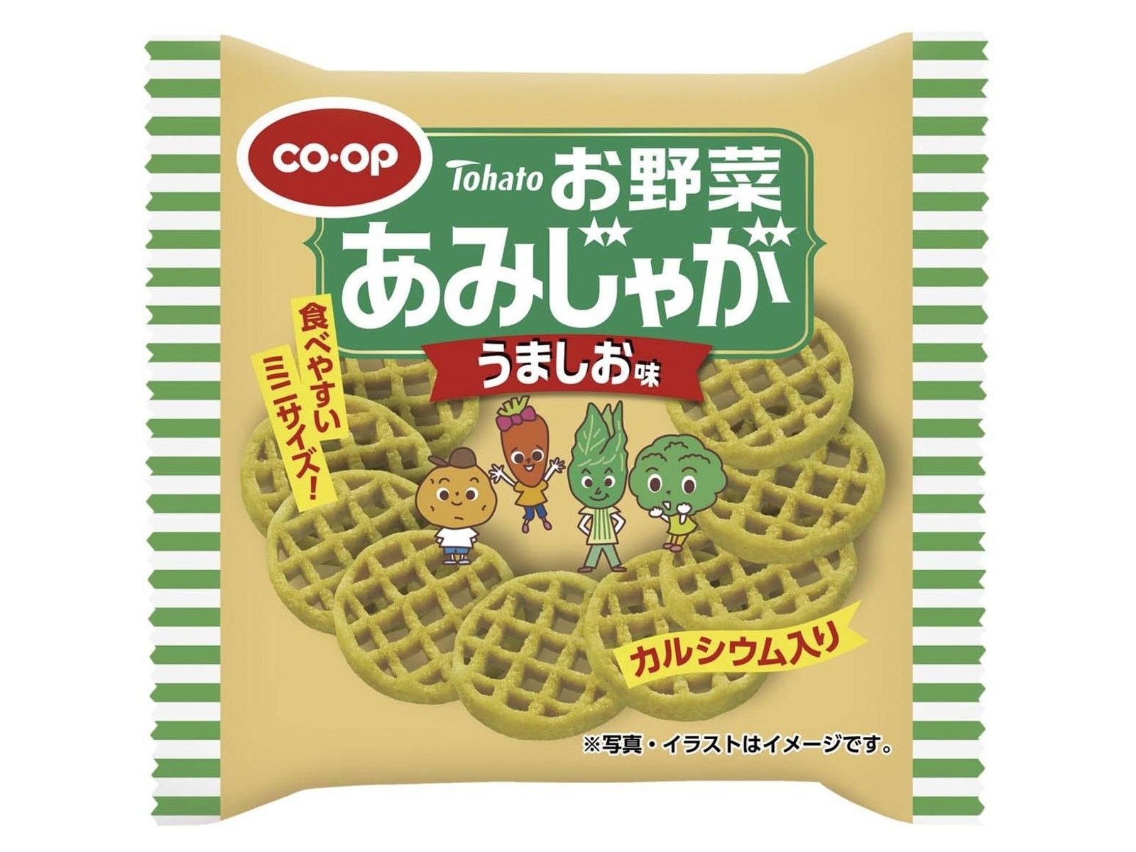 CO・OP ＆東ハト お野菜あみじゃが うましお味 1箱（14g×10袋入