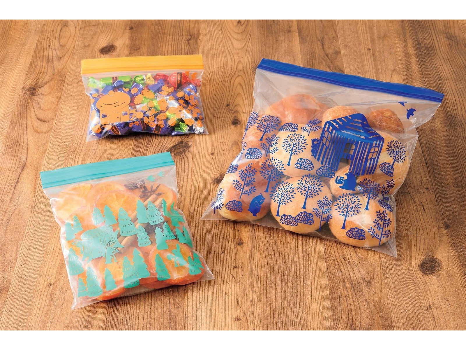 CO・OP フリーザーバッグデザイン≪箱入り≫ 30枚入 りす 小